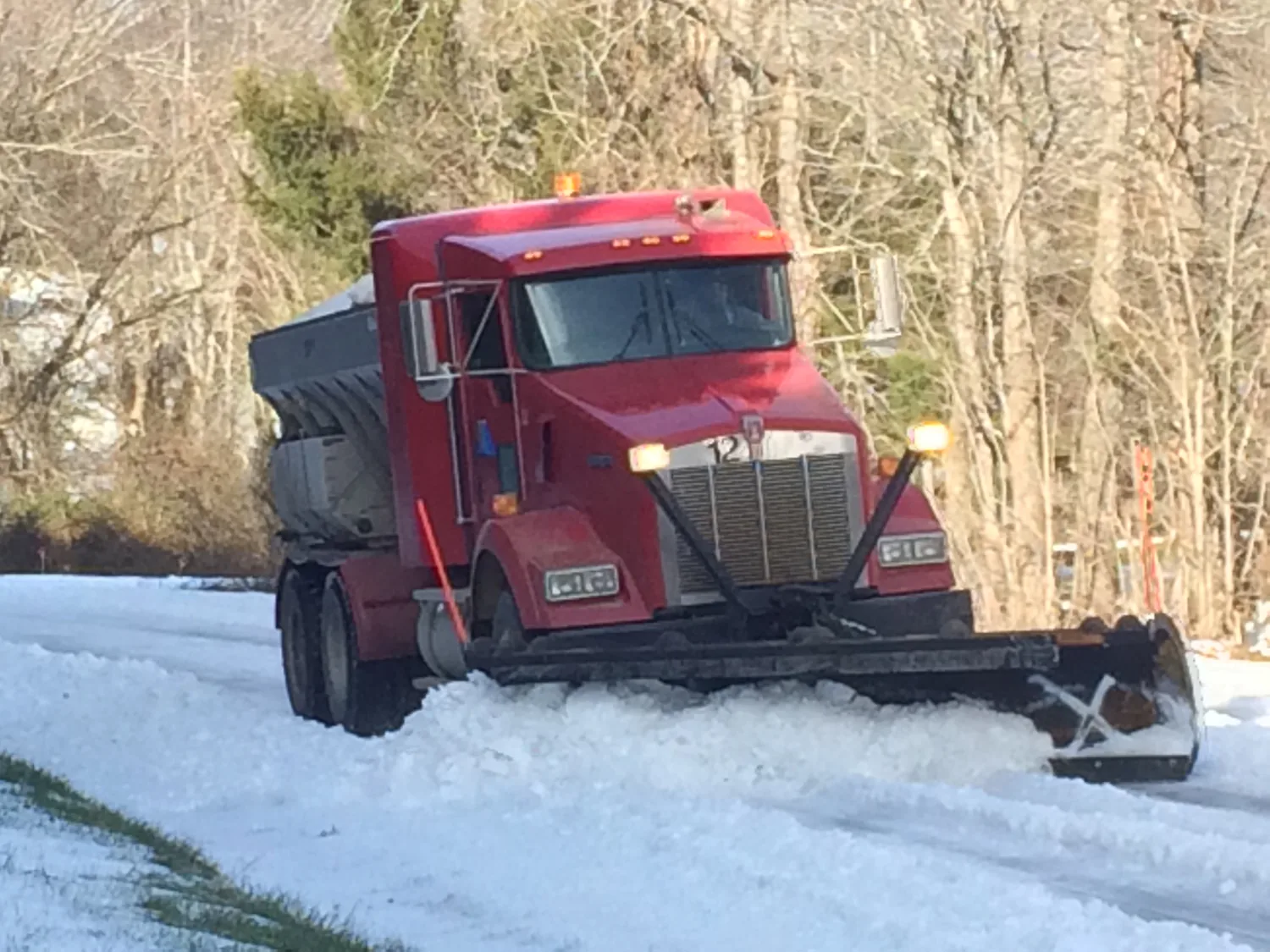 Snow-removal equipment from Triangle’s maintenance-service page